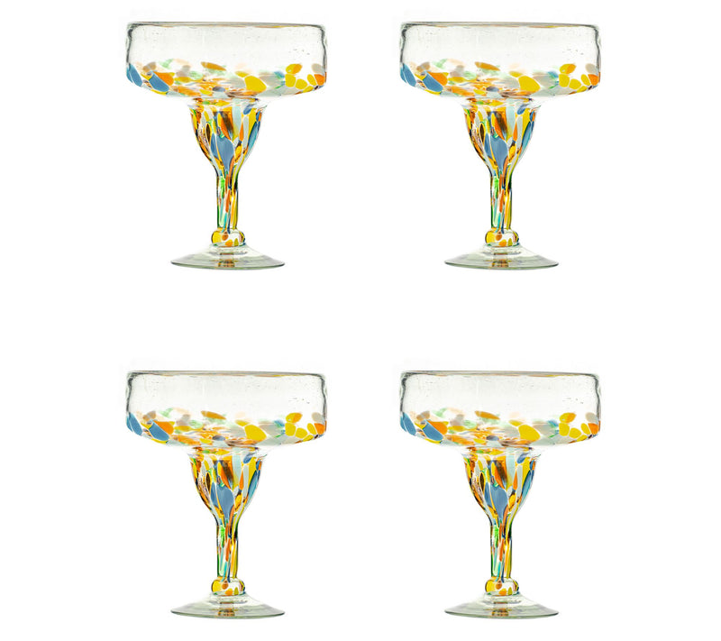 10 Strawberry Street Pueblo Mexican Glassware,Margarita — View 8