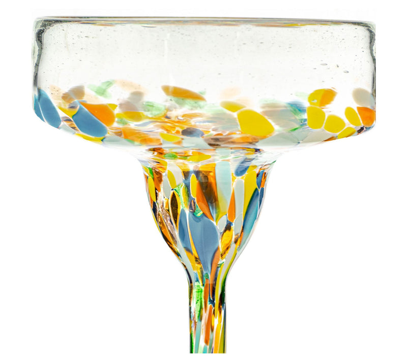 10 Strawberry Street Pueblo Mexican Glassware,Margarita — View 3