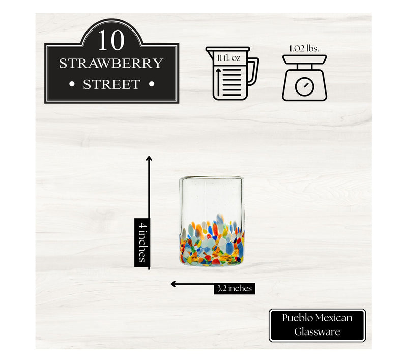 10 Strawberry Street S/4 Pueblo Mexican Glassware, DOF — View 5