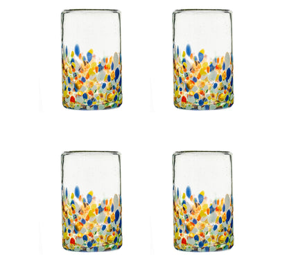 10 Strawberry Street S/4 San Lucas Mexican Glassware, Hiball