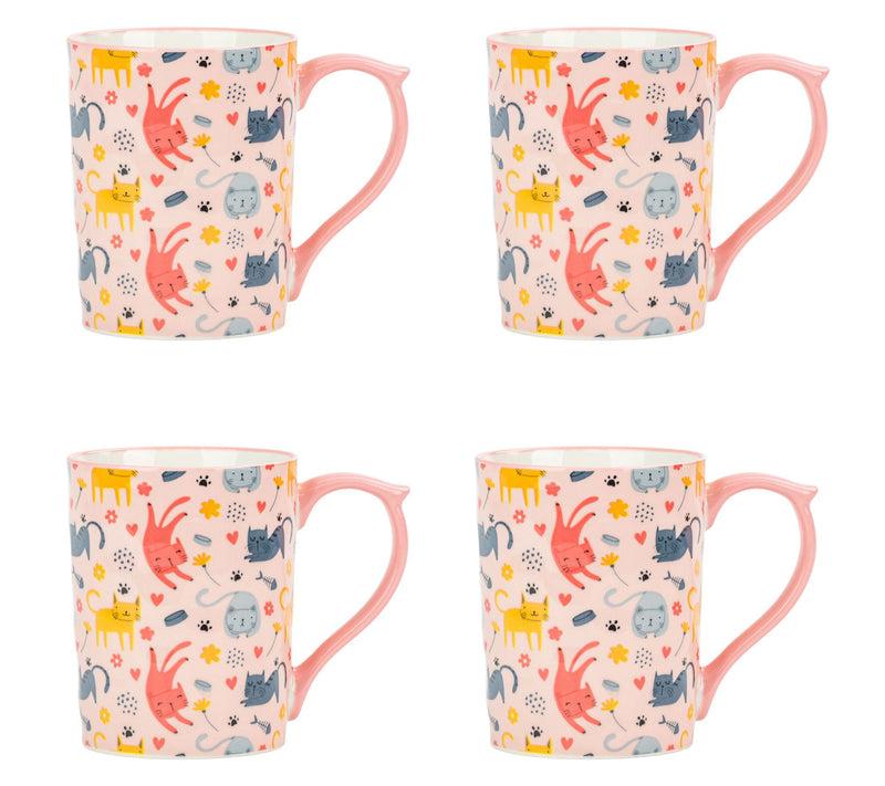 10 Strawberry Street Set of 4 Sylvie Mugs — View 5