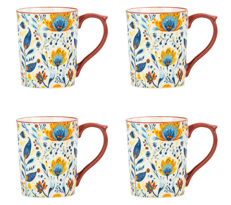 10 Strawberry Street Set of 4 Sylvie Mugs — View 22