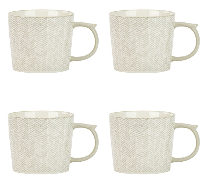 10 Strawberry Street Set of 4 Madison Mug — View 18
