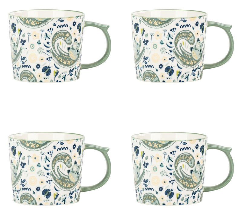 10 Strawberry Street Set of 4 Madison Mug — View 23