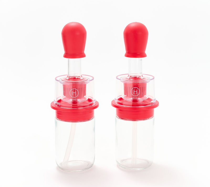Henning Lee Set of 2 Basting Brushes w/ 6-oz Bottles — View 7