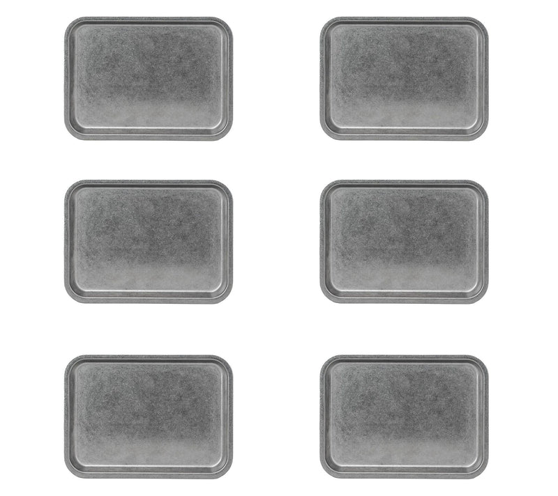 10 Strawberry Street Set of 6 Moab Dinnerware,7x10" Rectangle — View 6