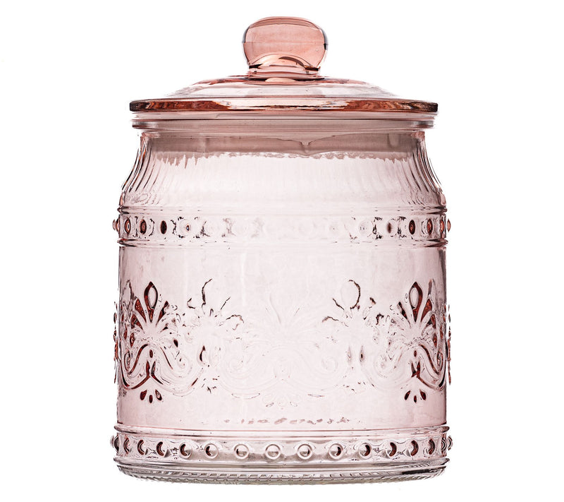 10 Strawberry Street Set of 2 Wentworth Glass Canister — View 10