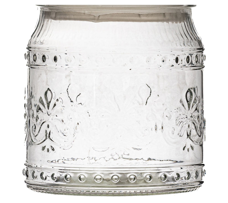 10 Strawberry Street Set of 2 Wentworth Glass Canister — View 7