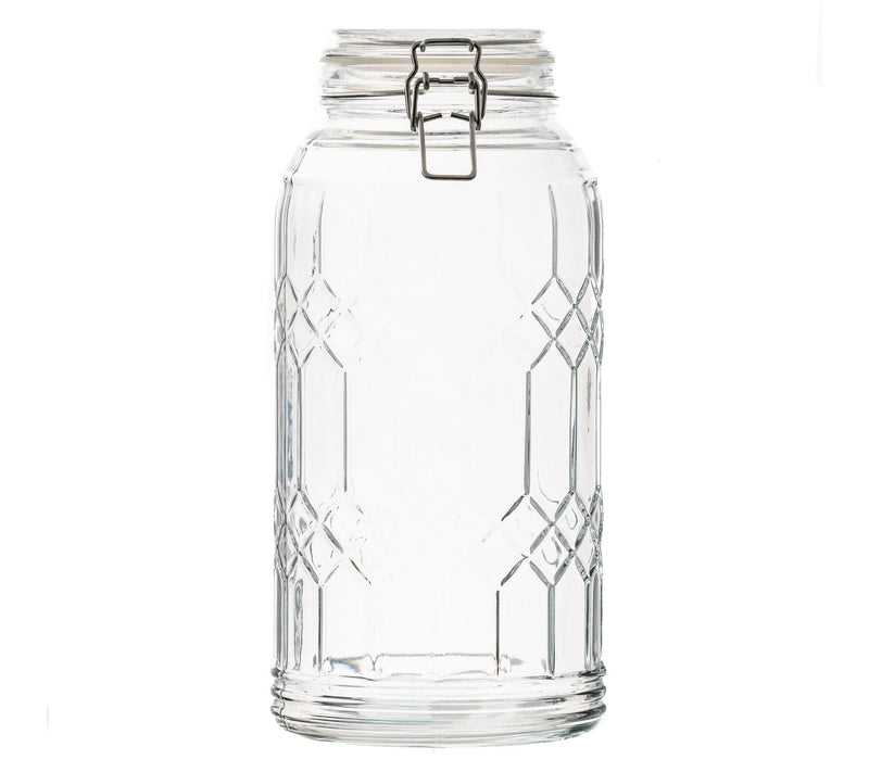 10 Strawberry Street Set of 2 Bleeker Glass Canister, Large — View 10
