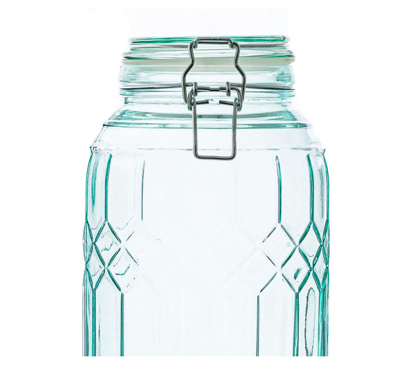 10 Strawberry Street Set of 2 Bleeker Glass Canister, Large — View 11