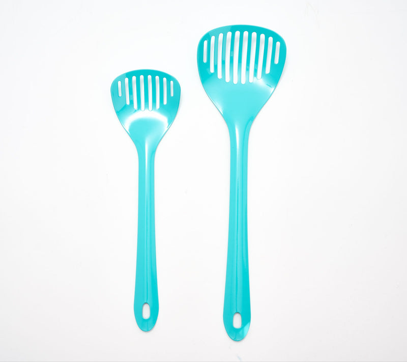 Mad Hungry 2pc Lrg & Small Enamel Coated Kitchamajig Set — View 9