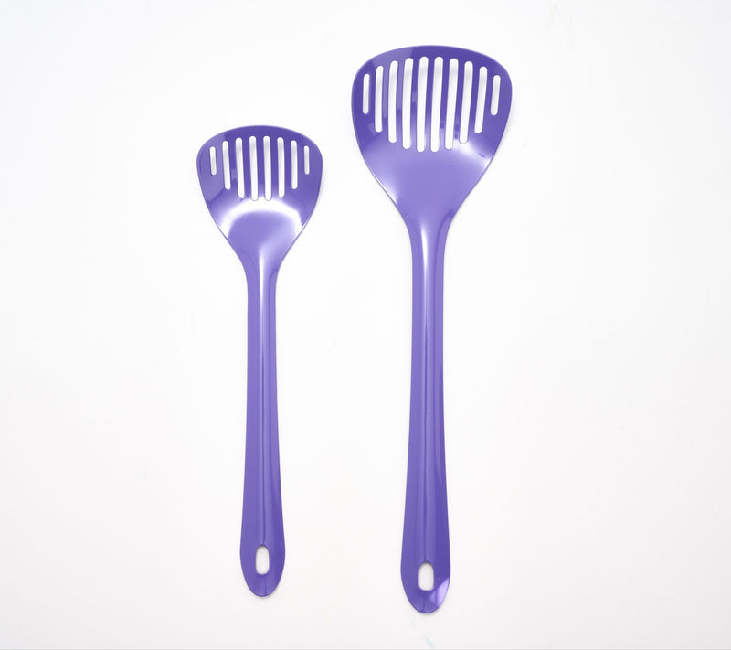 Mad Hungry 2pc Lrg & Small Enamel Coated Kitchamajig Set — View 7