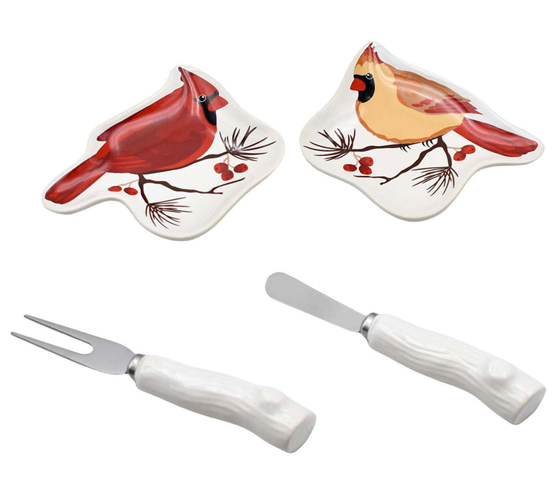 Temp-tations Seasonal Set of (2) 5" Dishes with Servers — Main view