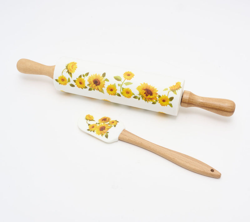 Temp-tations Seasonal Rolling Pin with Spatula — View 7
