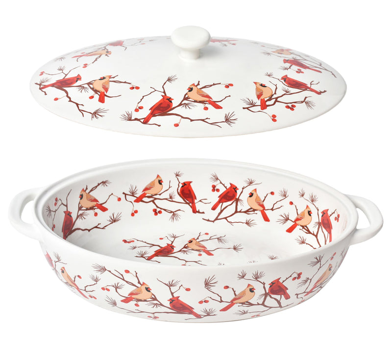 Temp-tations Seasonal 3.5-qt Covered Casserole with Handles — Main view