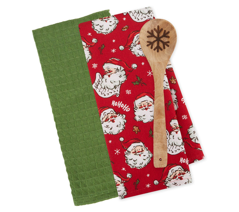 Design Imports Jolly Santa Kitchen Gift Set — View 3