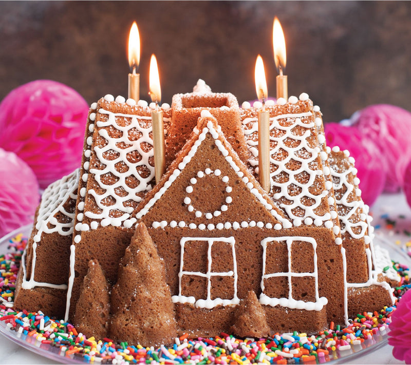 Nordic Ware Gingerbread House Bundt & Tools Set — View 4
