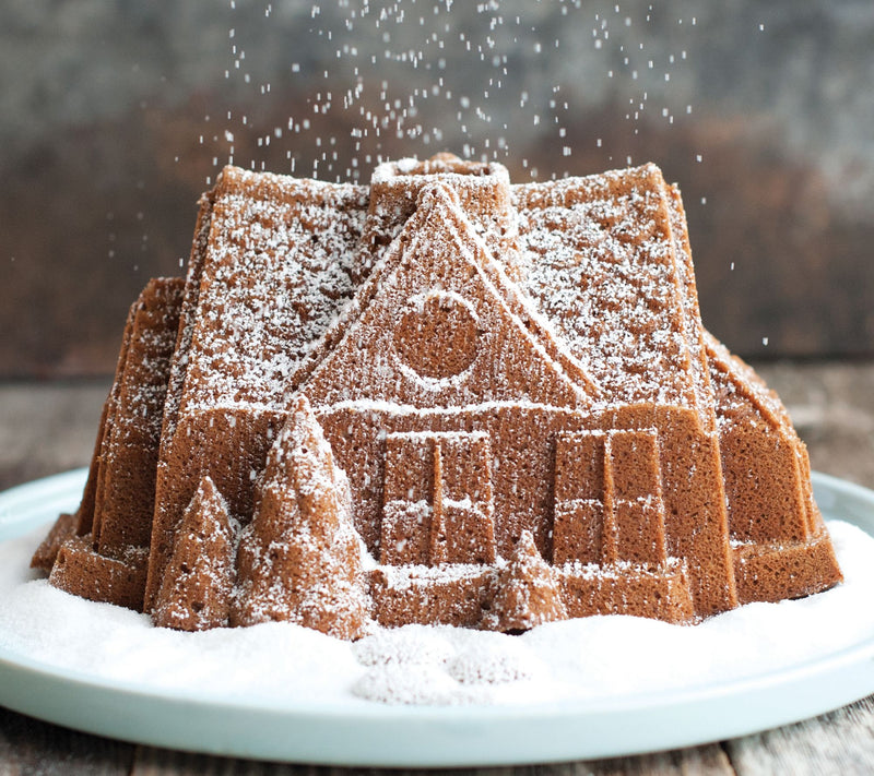 Nordic Ware Gingerbread House Bundt & Tools Set — View 2