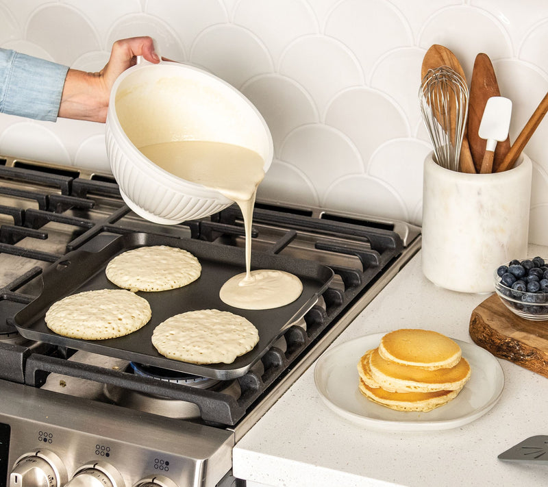 Nordic Ware Snowflake Pancake Pan & Bowls Set — View 5