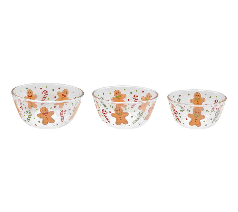Temp-tations Seasonal Set of 3 Glass Bowls — View 9