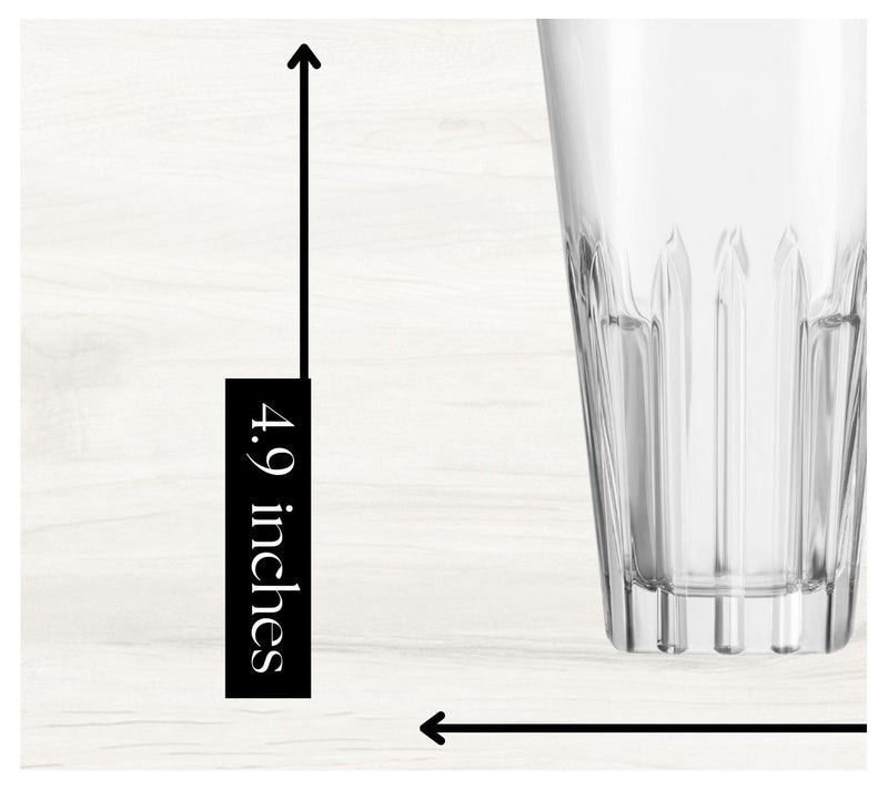 10 Strawberry Street Set of 6 Stepback Highball — View 6