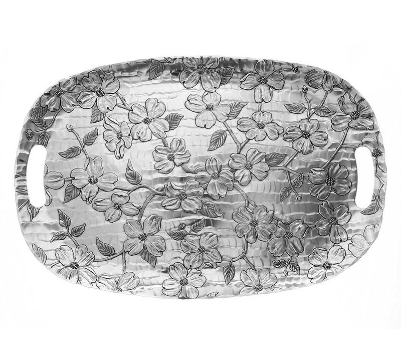 Wendell August Dogwood Design Luncheon Tray — Main view