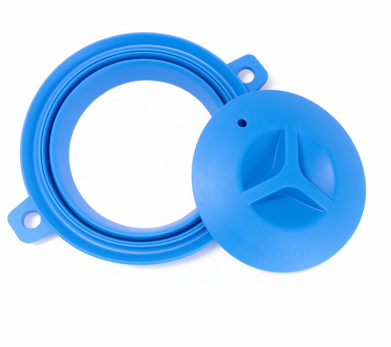 Prepology Collapsible High Wall Splatter Guard w/ Lid — View 8