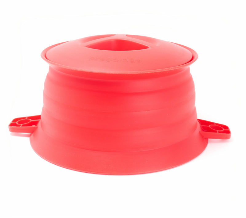 Prepology Collapsible High Wall Splatter Guard w/ Lid — View 2