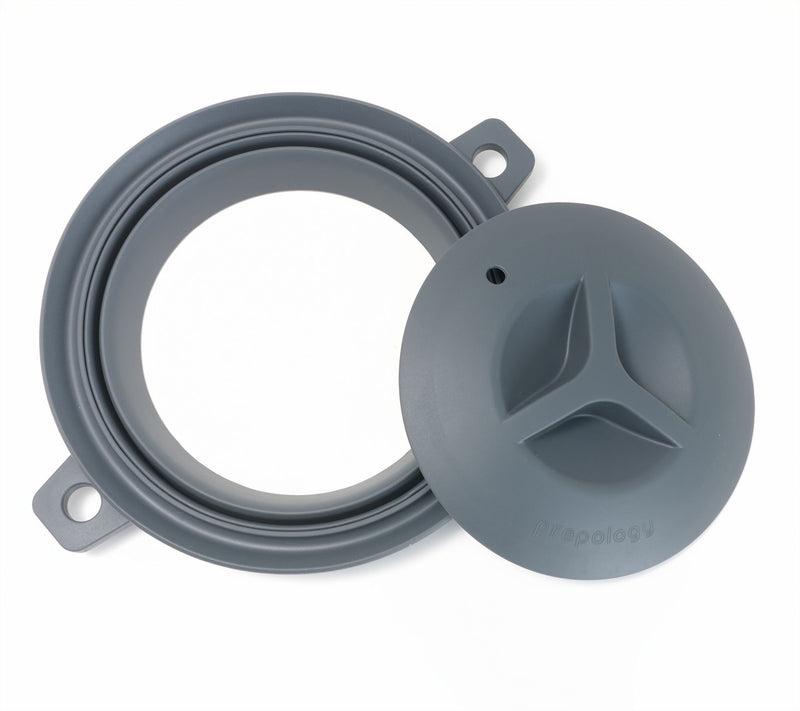 Prepology Collapsible High Wall Splatter Guard w/ Lid — View 10