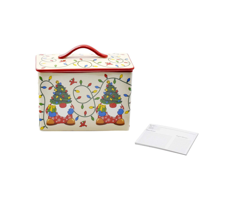 Temp-tations Nostalgic Stoneware Recipe Box — View 7