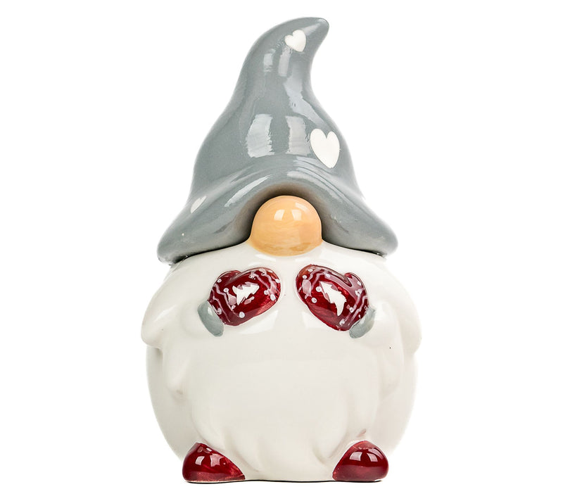 10 Strawberry Street Set of 2 Mini Mitten Gnomes Canisters — View 2