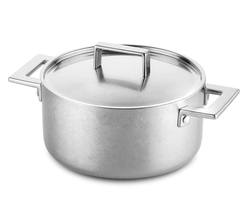Mepra 8" Dual Handles Attiva Pewter Casserole Dish — View 6