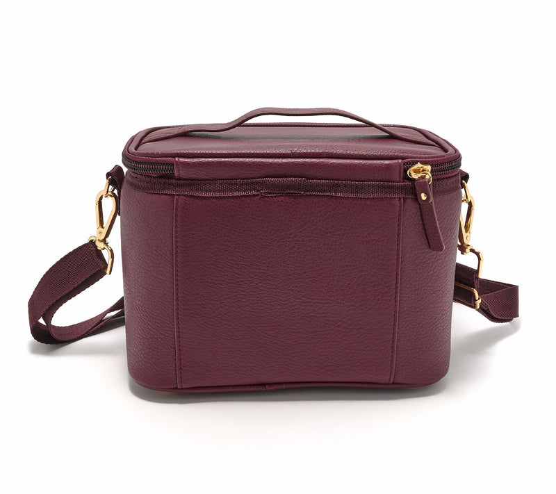 California Innovations 6 Can Insulated Faux Leather Lunch Tote — View 2