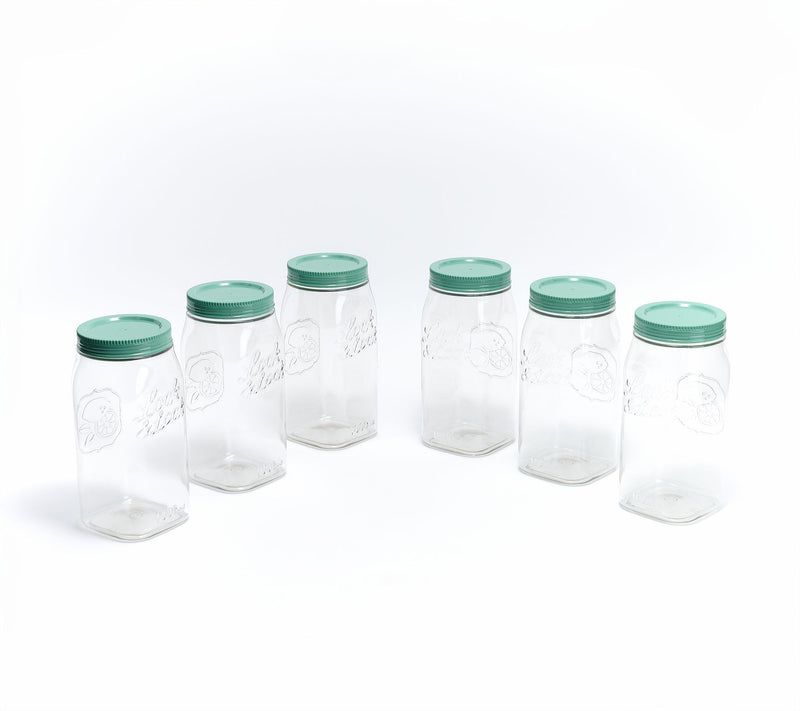 LocknLock Set of (6) 4-Cup Twist Lid Mason Jars — View 14