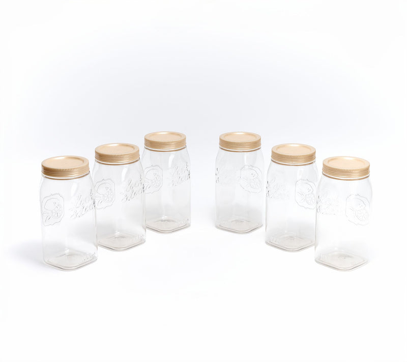 LocknLock Set of (6) 4-Cup Twist Lid Mason Jars — View 19