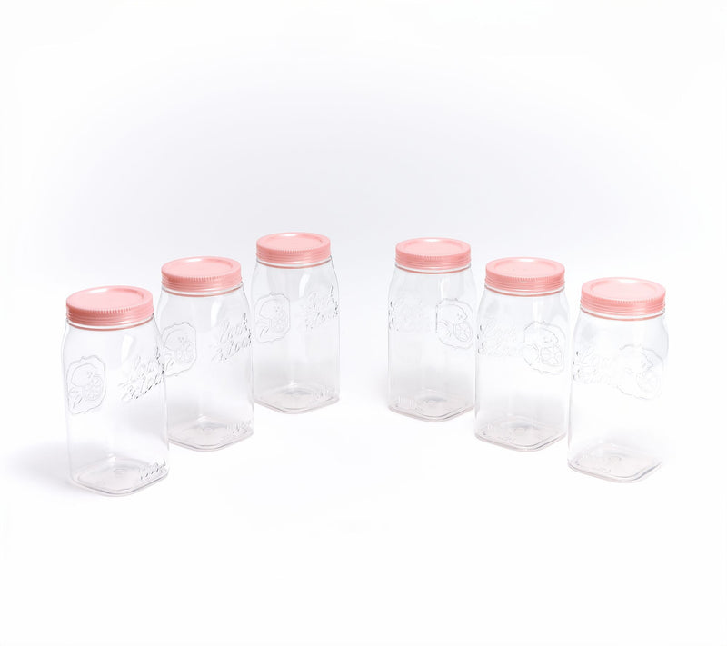 LocknLock Set of (6) 4-Cup Twist Lid Mason Jars — View 21