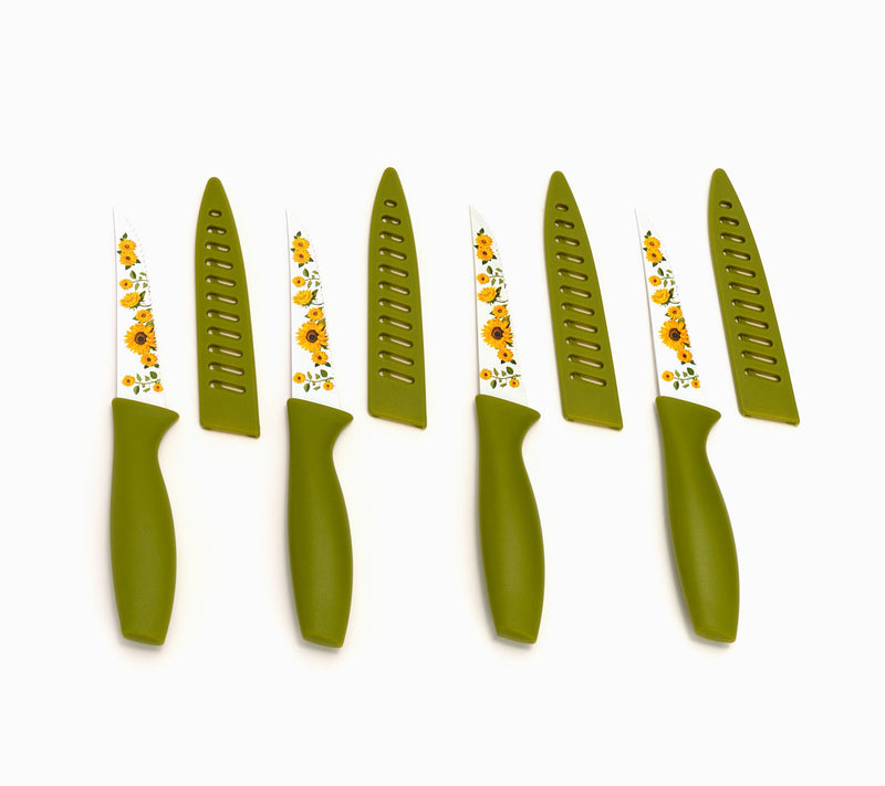 Temp-tations Seasonal Set of (4) 5" Steak Knives — Main view