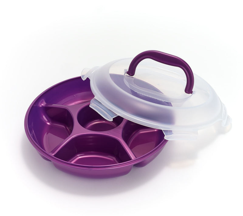 LocknLock Colored Body Chip & Dip Storage Container — View 13