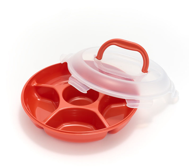 LocknLock Colored Body Chip & Dip Storage Container — View 3