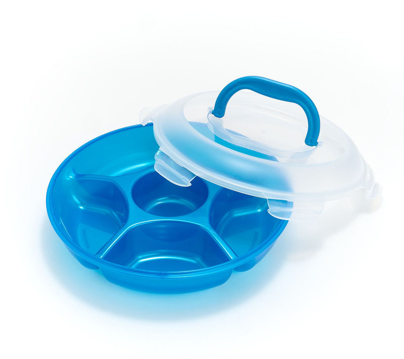 LocknLock Colored Body Chip & Dip Storage Container — View 7