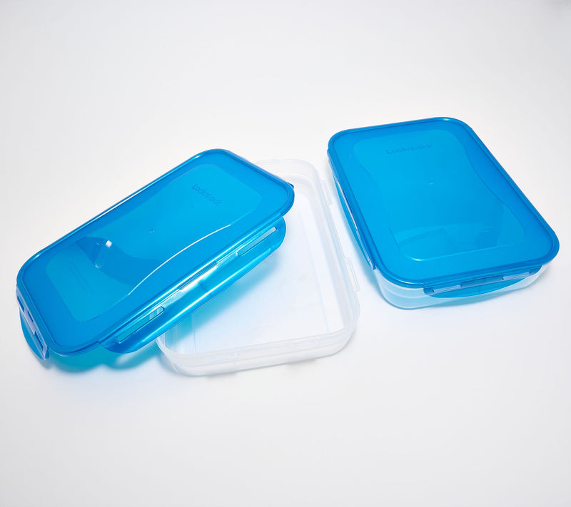 LocknLock Set of (2) 14-Cup Rectangle Containers — View 2