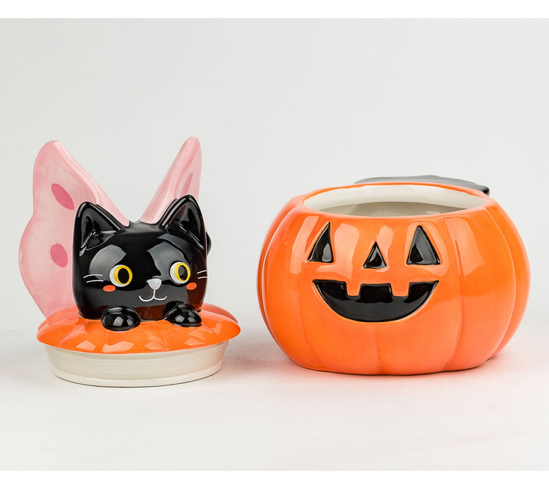 10 Strawberry Kitty-fly Jack O' Lantern Canister — View 4