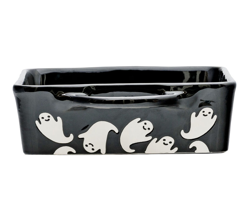10 Strawberry Street Flying Ghost Bakeware, Rectangle, Black — View 3