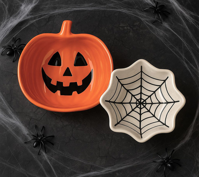 10 Strawberry Street Pumpkin & Web Dip ServingSet — View 7