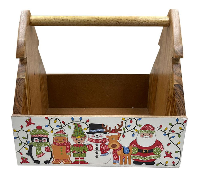 Temp-tations Seasonal Multi-Purpose Wood Caddy — Main view