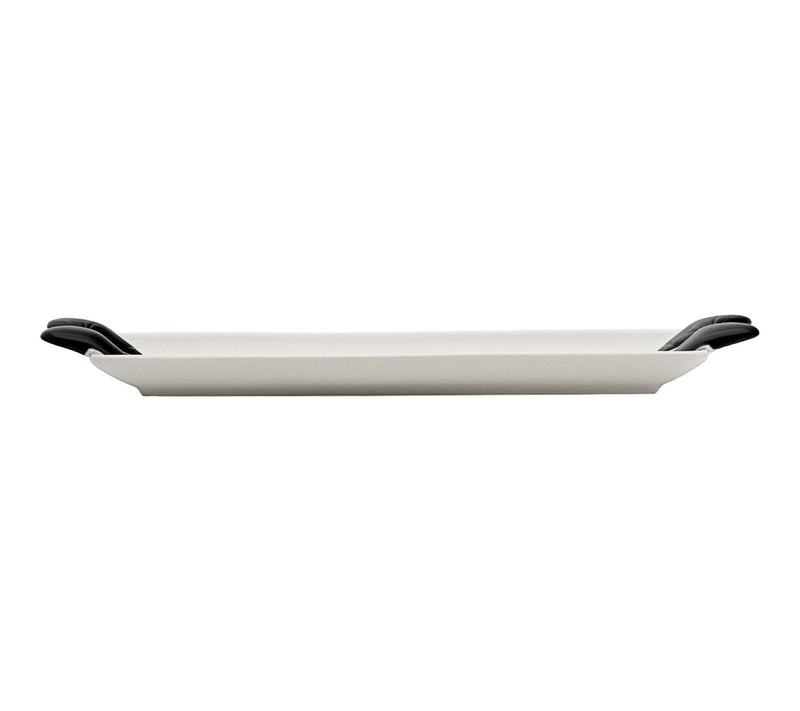 10 Strawberry Street Set of 2 Black Bow Serving Tray — View 6