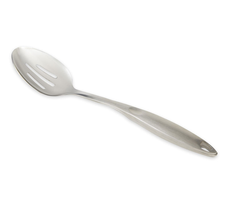 RSVP Stainless Steel Slotted Spoon — Main view