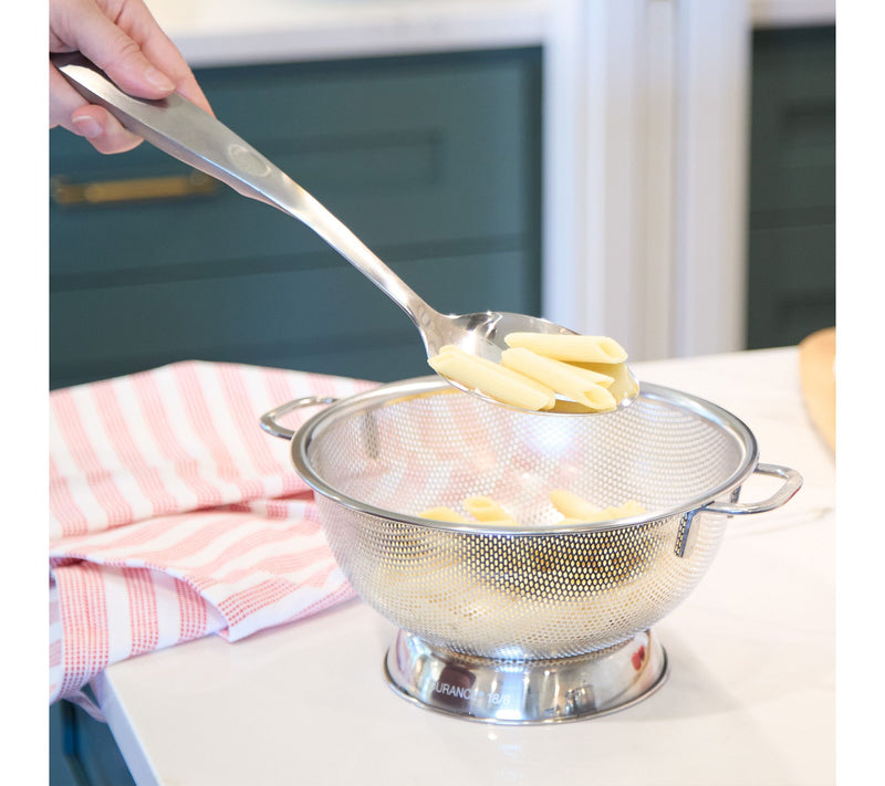 RSVP Stainless Steel Slotted Spoon — View 3