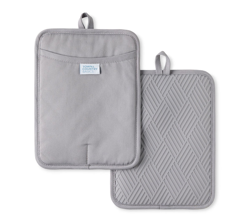 Town & Country Basics Basketweave Pot Holders 2-Pack Set — View 13