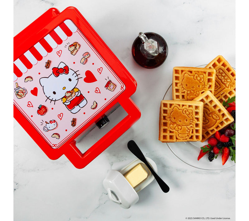 Uncanny Brands Hello Kitty Deluxe Waffler — View 5